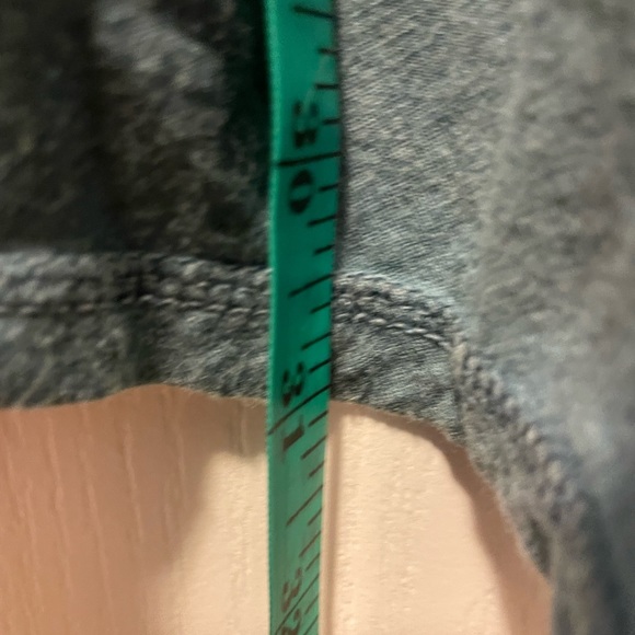 Baba oversized teal cotton top in boho style. - Picture 4 of 9